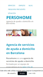 Mobile Screenshot of persohome.es